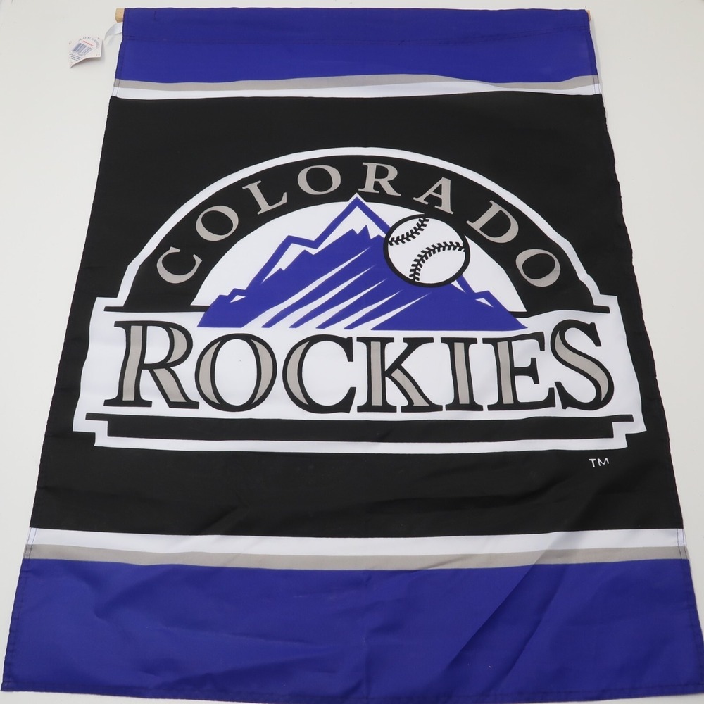 Colorado Rockies Flag Banner MLB Baseball Champions polyester 40"x30"